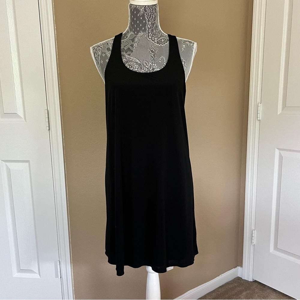 Banana Republic Black Racerback Dress